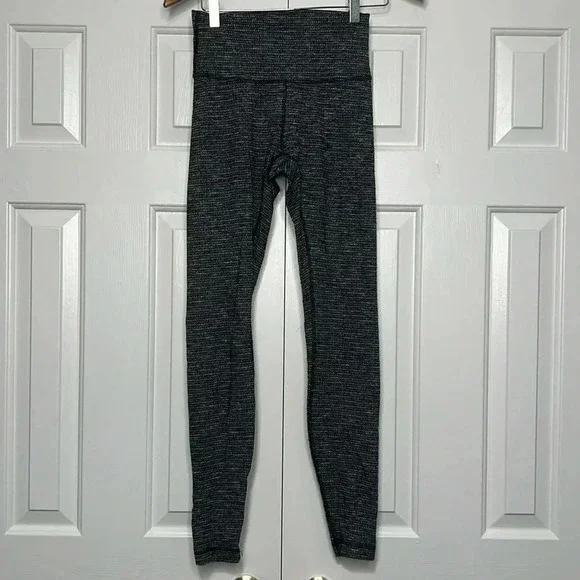 Lululemon Wunder Under Pant III tweed runner aurora size 6 - Picture 2 of 4